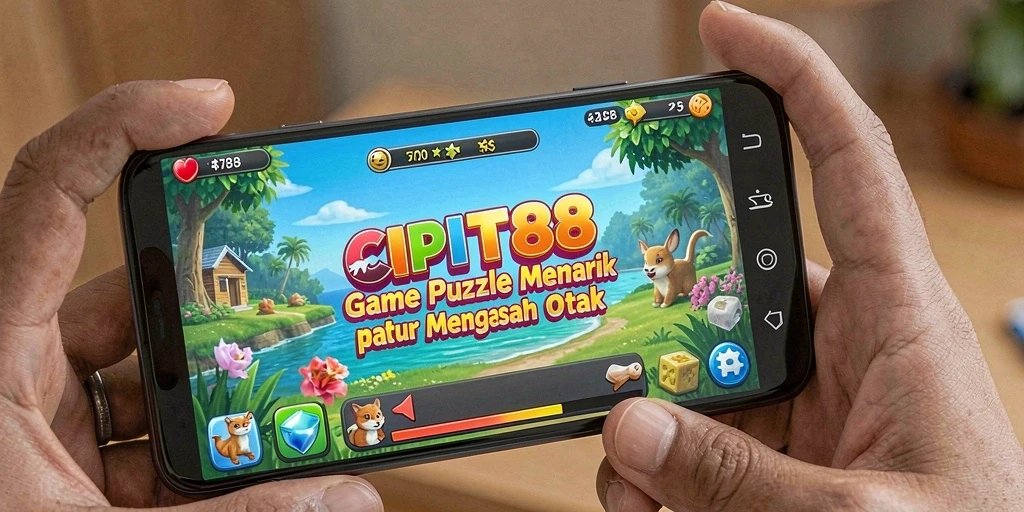 Tampilan gameplay <strong>CIPIT88</strong> yang menarik dengan tantangan Puzzle.
