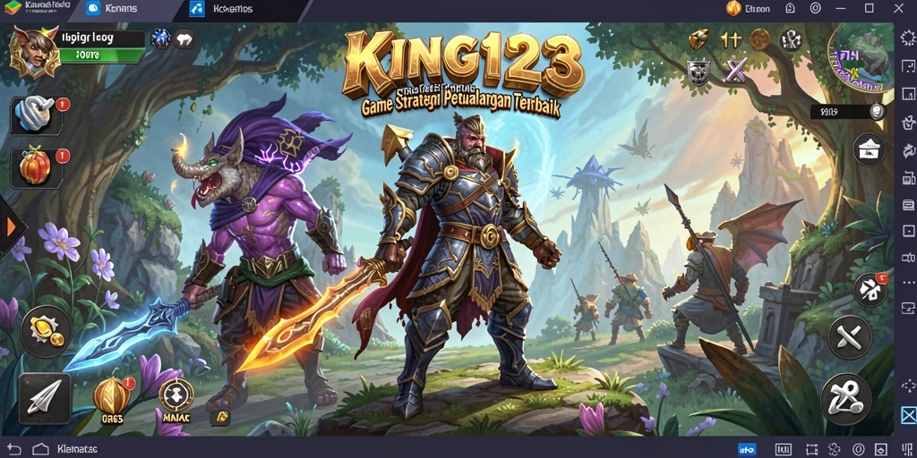 Tampilkan gameplay seru dan strategi dalam KING123.