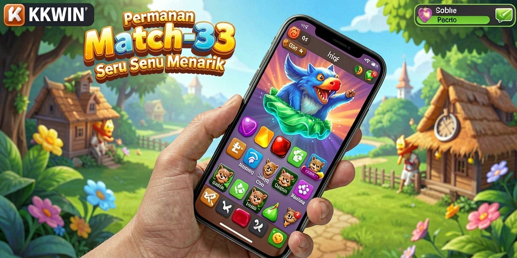 Tampilan menarik dari gameplay KKWIN yang menghibur.