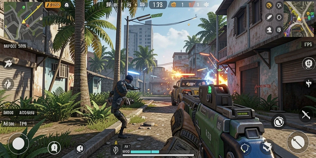 Gameplay TPS MPO666 yang menegangkan dan seru.