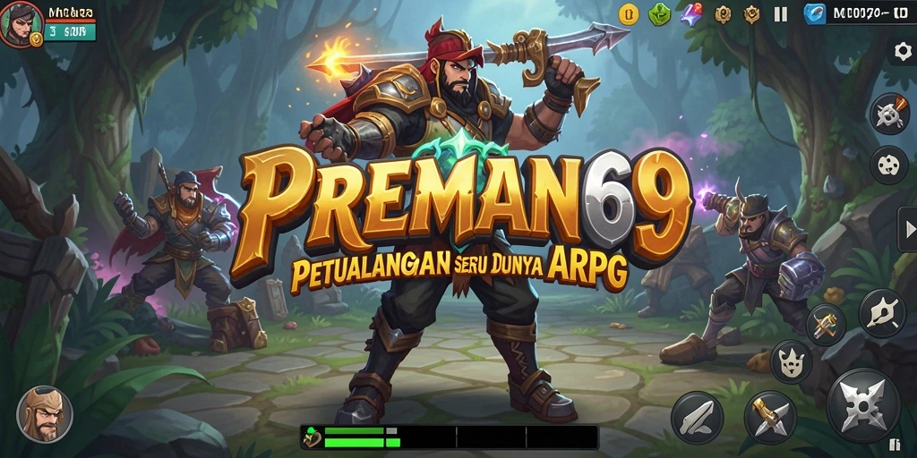Tampilan gameplay menarik dengan aksi seru di dunia ARPG.